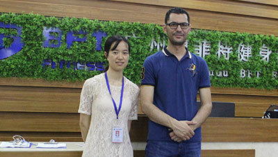 时隔五年卡塔尔客户再次来芭乐视频在线观看污采购健身器材